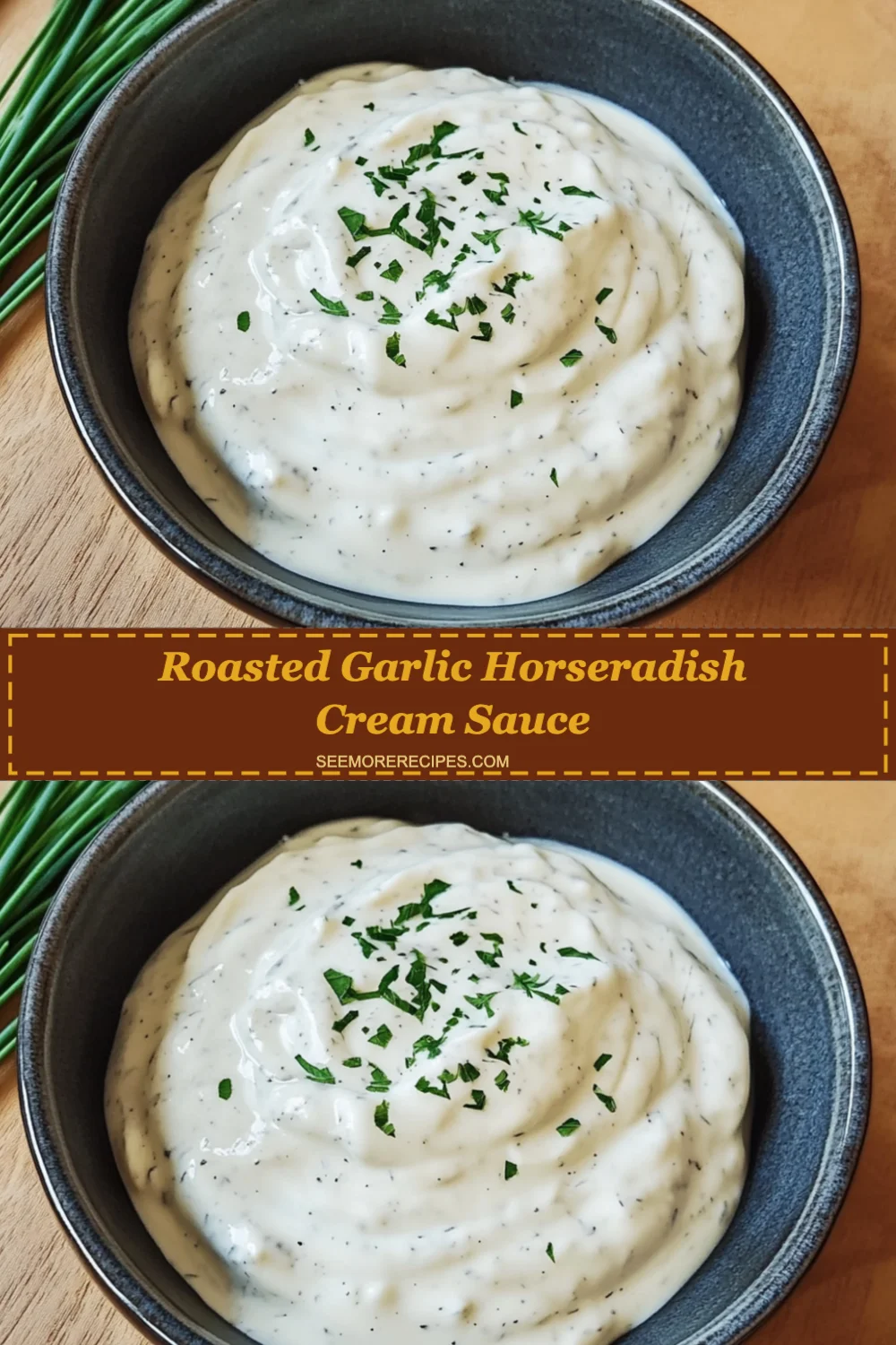 Roasted Garlic Horseradish Cream Sauce Recipe