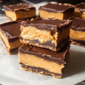 Salted Caramel Buckeye Bars Recipe (Decadent and Easy!)