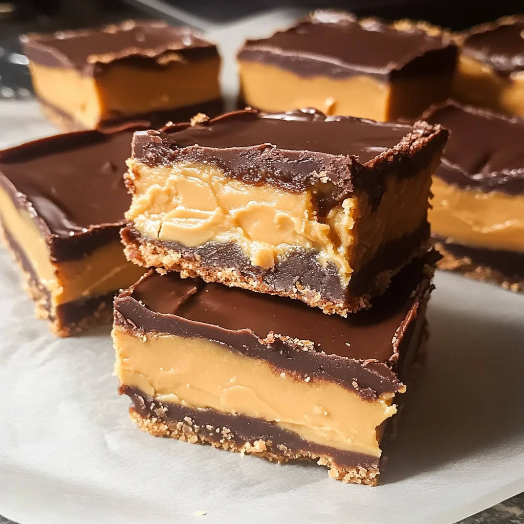 Salted Caramel Buckeye Bars Recipe (Decadent and Easy!)