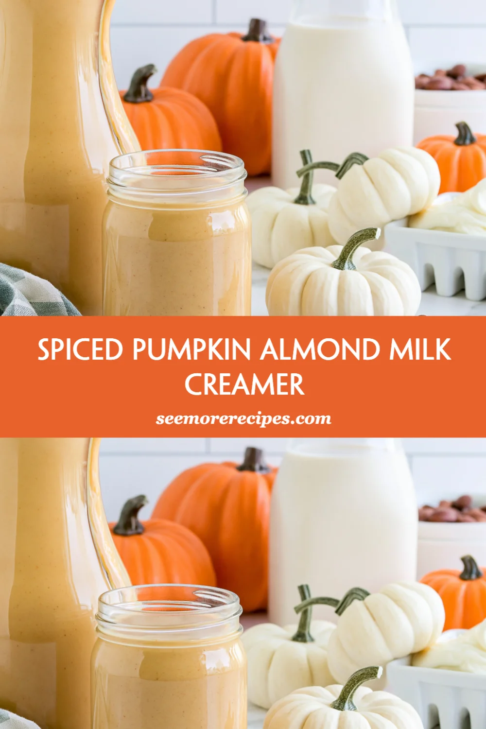 Delight in Fall with Spiced Pumpkin Almond Milk Creamer - Easy, Dairy-Free Recipe!
