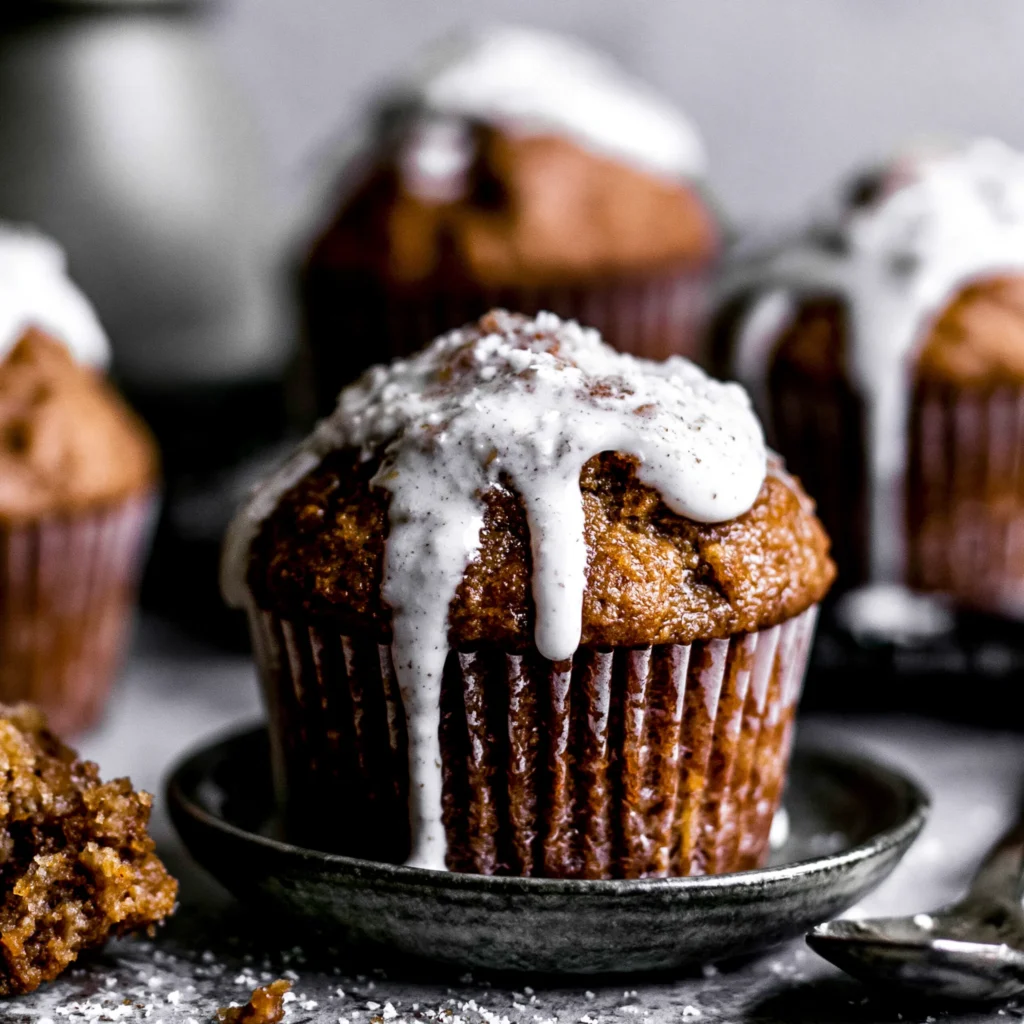 Sweet Cream Gingerbread Muffins Recipe
