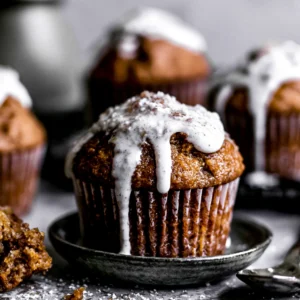 Sweet Cream Gingerbread Muffins Recipe