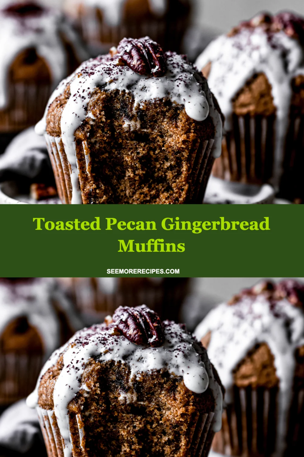 Irresistible Toasted Pecan Gingerbread Muffins Recipe for Cozy Baking Delights