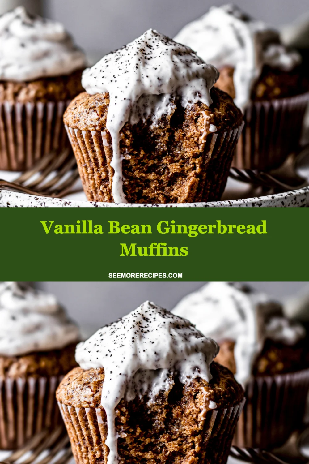Irresistible Vanilla Bean Gingerbread Muffins Perfect for Cozy Mornings and Holidays