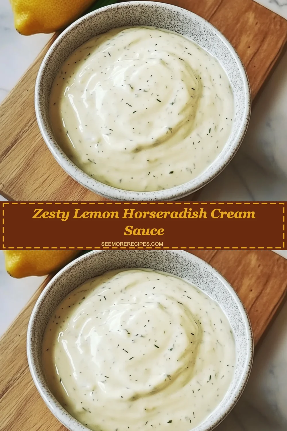 Zesty Lemon Horseradish Cream Sauce: A Flavorful Dip That Will Wow Your Guests