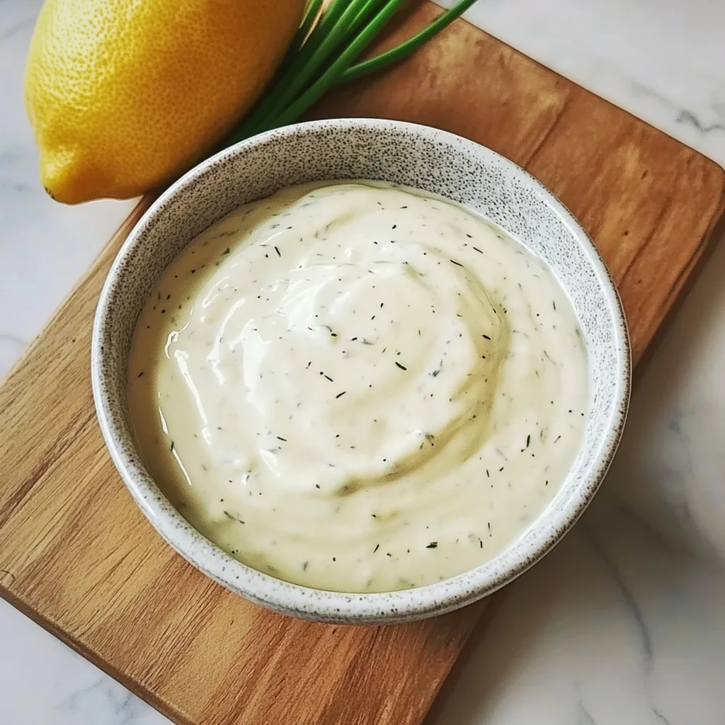 Zesty Lemon Horseradish Cream Sauce Recipe
